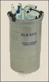 Filtre à carburant (Filtre à gasoil) MECAFILTER ref. ELG5270