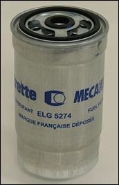 Filtre à carburant (Filtre à gasoil) MECAFILTER ref. ELG5274