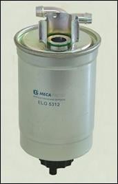 Filtre à carburant (Filtre à gasoil) MECAFILTER ELG5312