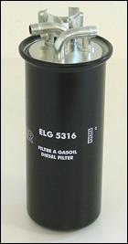 Filtre à carburant (Filtre à gasoil) MECAFILTER ref. ELG5316