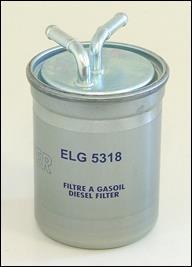 Filtre à carburant (Filtre à gasoil) MECAFILTER ref. ELG5318