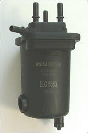 Filtre à carburant (Filtre à gasoil) MECAFILTER ref. ELG5353
