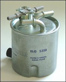 Filtre à carburant (Filtre à gasoil) MECAFILTER ref. ELG5358
