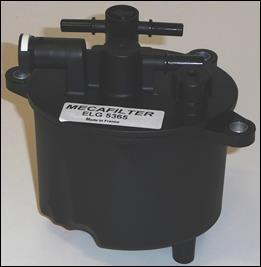 Filtre à carburant (Filtre à gasoil) MECAFILTER ref. ELG5365