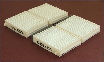 Filtre d'habitacle MECAFILTER JLR7116