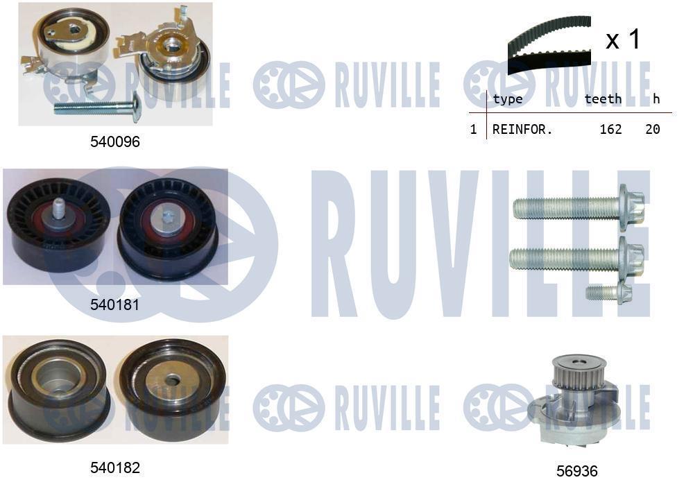 Kit de distribuição RUVILLE ref. 5500401
