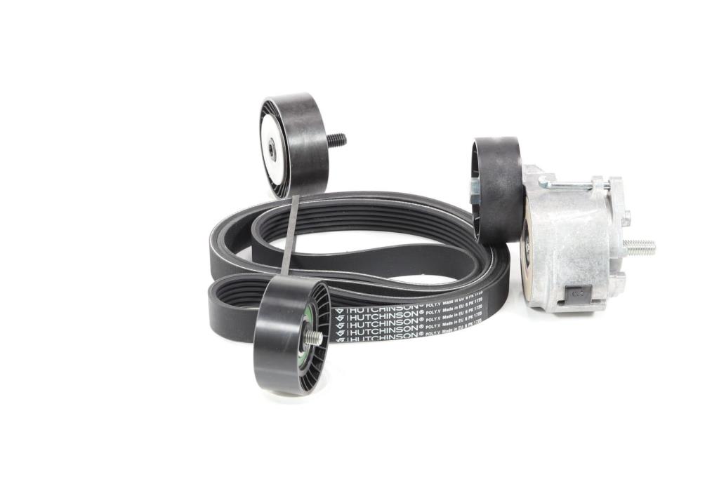 Kit de correias trapezoidais estriadas HUTCHINSON ref. KHV 225