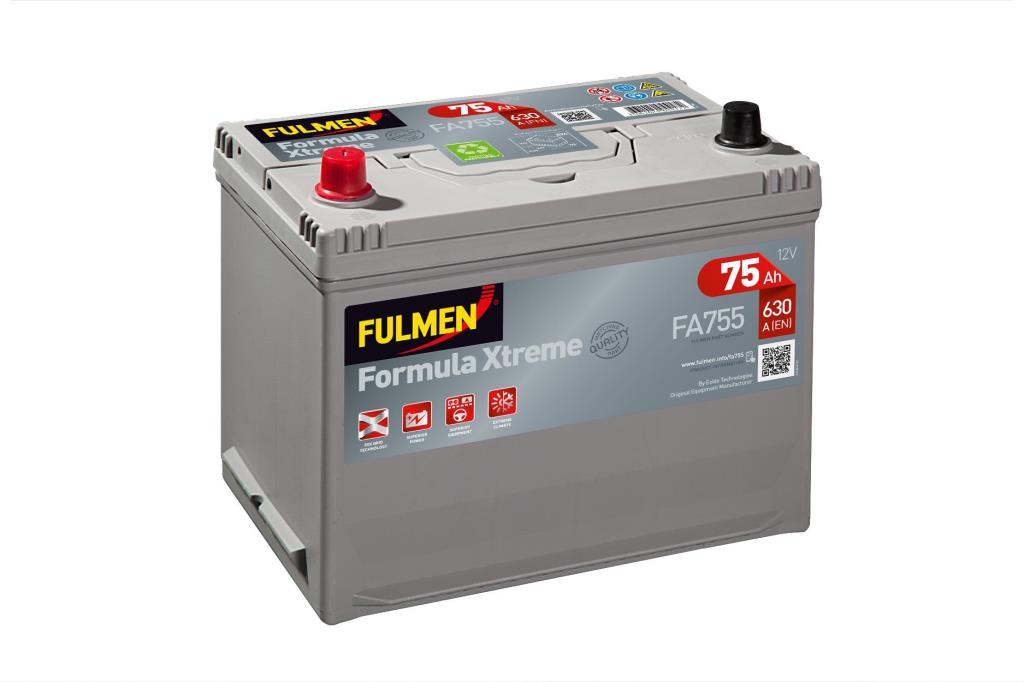 Batterie (de voiture) FULMEN 75.0 - ref. FA755