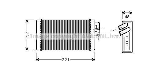 Radiateur de chauffage AVA Deutschland GmbH ref. AI6052