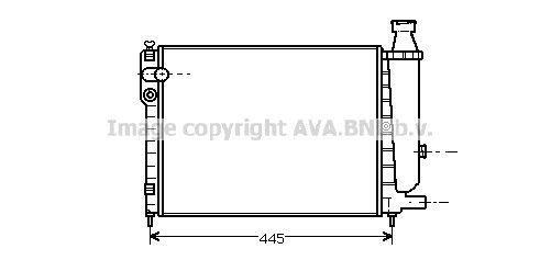 Radiateur moteur (Radiateur de refroidissement) AVA Deutschland GmbH CN2049