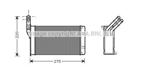 Radiateur de chauffage AVA Deutschland GmbH ref. CN6082
