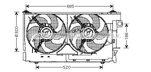 Ventilador do motor AVA Deutschland GmbH ref. CN7518