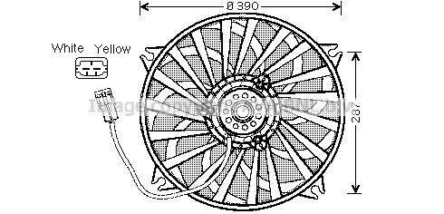 Ventilador do motor AVA Deutschland GmbH ref. CN7526