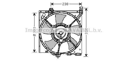 Ventilador do motor AVA Deutschland GmbH ref. DN7520