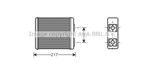 Radiateur de chauffage AVA Deutschland GmbH ref. FD6362