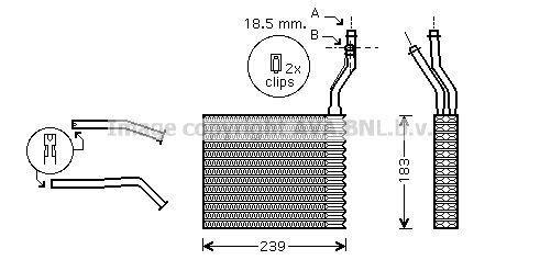 Radiateur de chauffage AVA Deutschland GmbH ref. FD6365