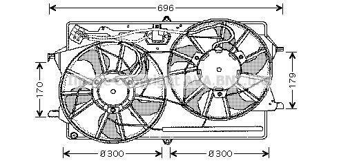 Ventilador do motor AVA Deutschland GmbH ref. FD7510