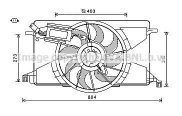 Ventilador do motor AVA Deutschland GmbH ref. FD7565
