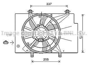 Ventilador do motor AVA Deutschland GmbH ref. FD7582