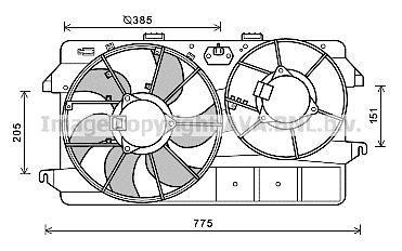 Ventilador do motor AVA Deutschland GmbH ref. FD7591