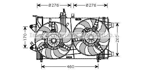 Ventilador do motor AVA Deutschland GmbH ref. FT7561