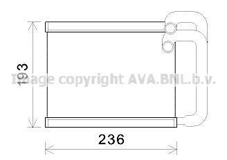 Radiateur de chauffage AVA Deutschland GmbH ref. HY6391