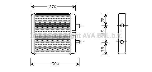 Radiateur de chauffage AVA Deutschland GmbH ref. IV6048