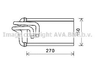 Radiateur de chauffage AVA Deutschland GmbH ref. JE6070