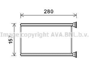 Radiateur de chauffage AVA Deutschland GmbH ref. JEA6069