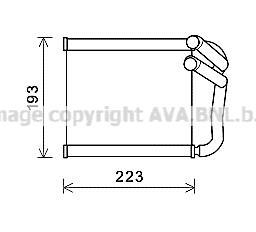 Radiateur de chauffage AVA Deutschland GmbH ref. KA6270