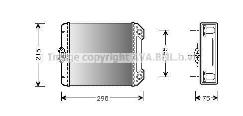 Radiateur de chauffage AVA Deutschland GmbH ref. MS6171