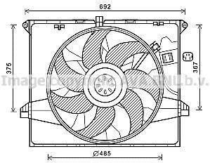 Ventilador do motor AVA Deutschland GmbH ref. MS7671