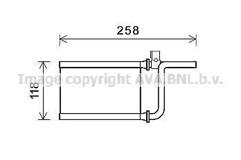 Radiateur de chauffage AVA Deutschland GmbH ref. MTA6254