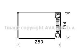 Radiateur de chauffage AVA Deutschland GmbH ref. OL6656