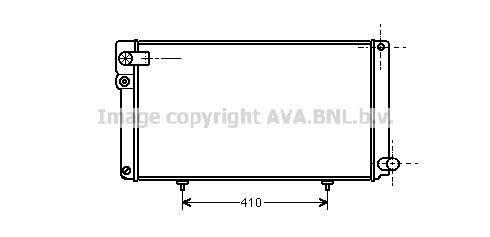 Radiateur moteur (Radiateur de refroidissement) AVA Deutschland GmbH PE2042