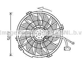 Ventilador do motor AVA Deutschland GmbH ref. PE7555