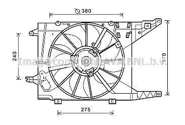 Ventilador do motor AVA Deutschland GmbH ref. RT7549