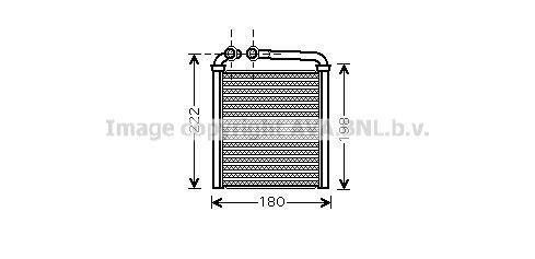 Radiateur de chauffage AVA Deutschland GmbH ref. VNA6256