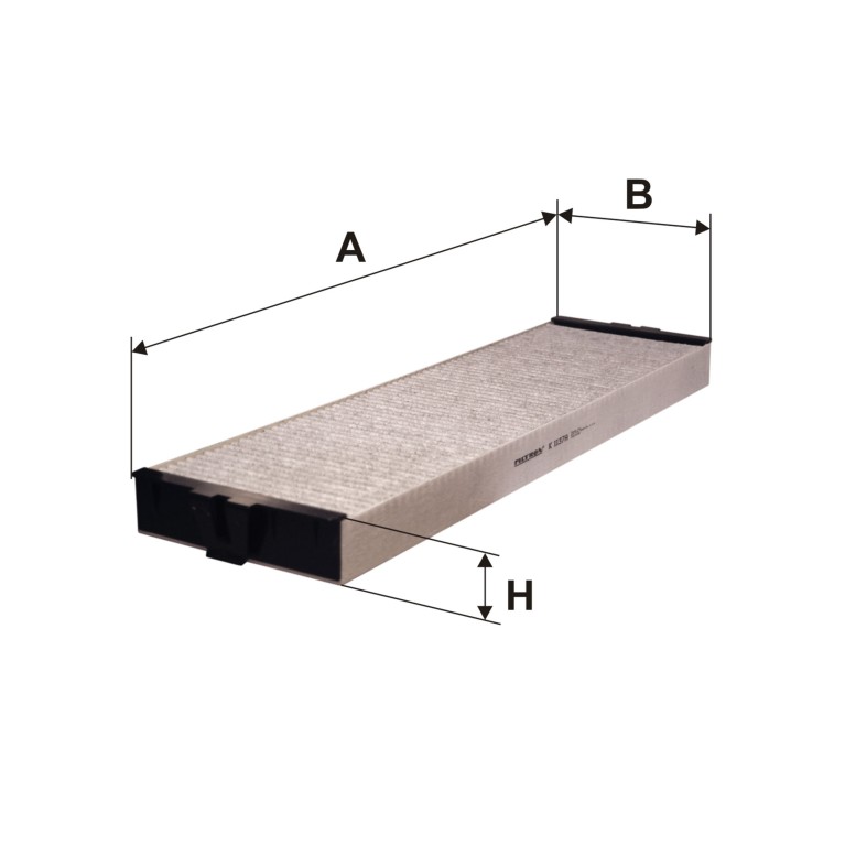 Filtre d'habitacle (Filtre à pollen) Filtron  ref. K 1137A