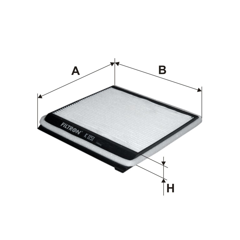 Filtro, aire habitáculo FILTRON ref. K 1151