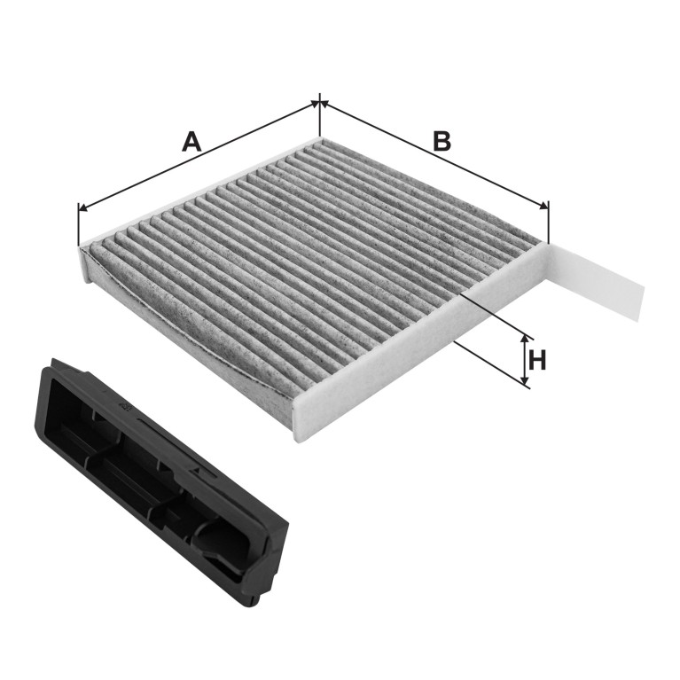 Filtre d'habitacle (Filtre à pollen) FILTRON ref. K 1152A