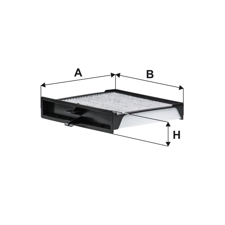 Filtre d'habitacle (Filtre à pollen) FILTRON ref. K 1167A