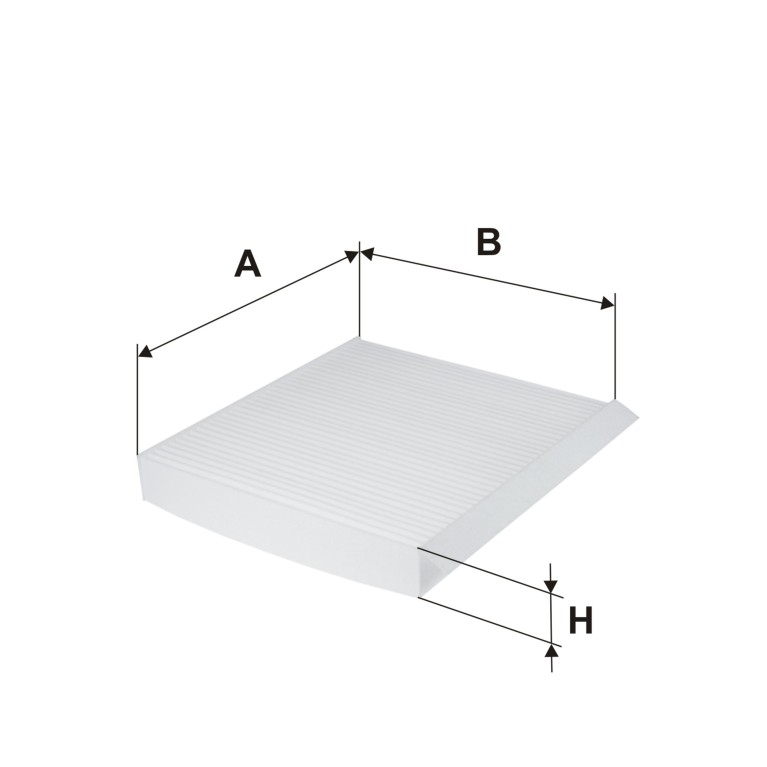 Filtre d'habitacle (Filtre à pollen) Filtron ref. K 1217