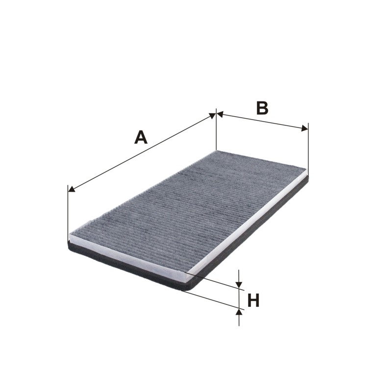 Filtre d'habitacle (Filtre à pollen) Filtron ref. K 1265A