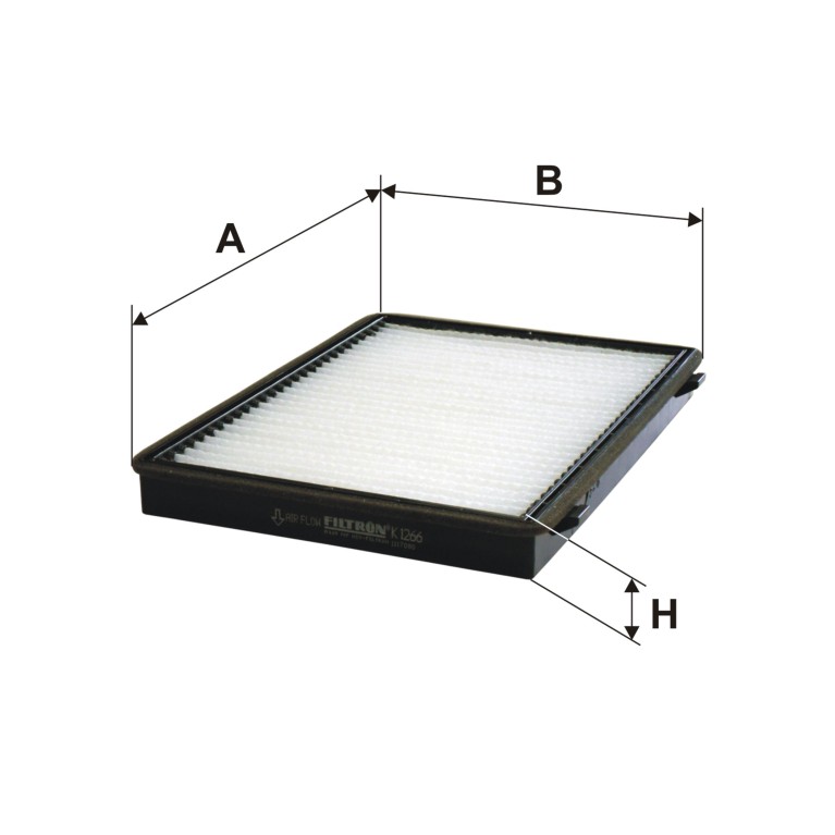 Filtre d'habitacle (Filtre à pollen) FILTRON ref. K 1266