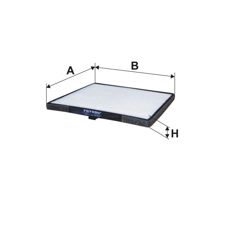 Filtre d'habitacle (Filtre à pollen) Filtron  ref. K 1287