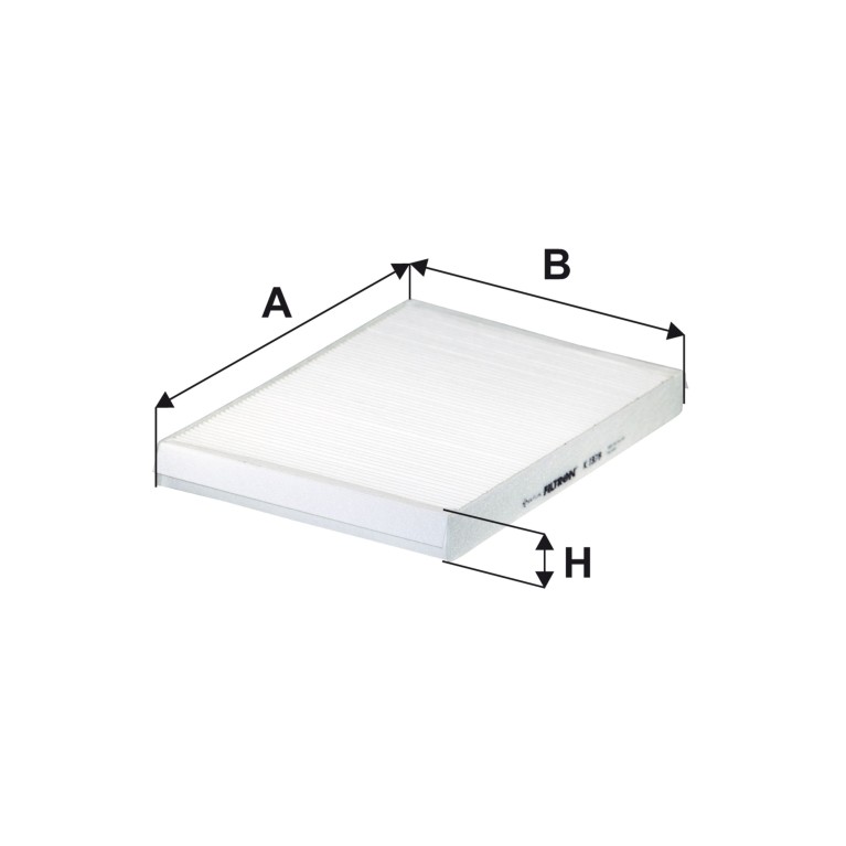 Filtre d'habitacle (Filtre à pollen) Filtron ref. K 1378