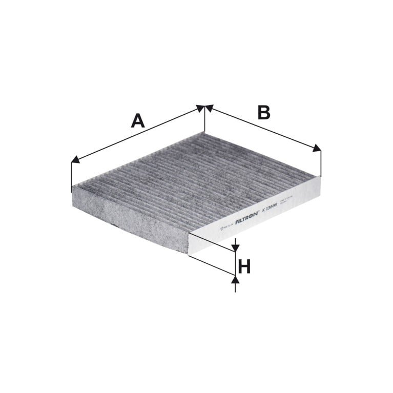 Filtre d'habitacle (Filtre à pollen) FILTRON ref. K 1388A