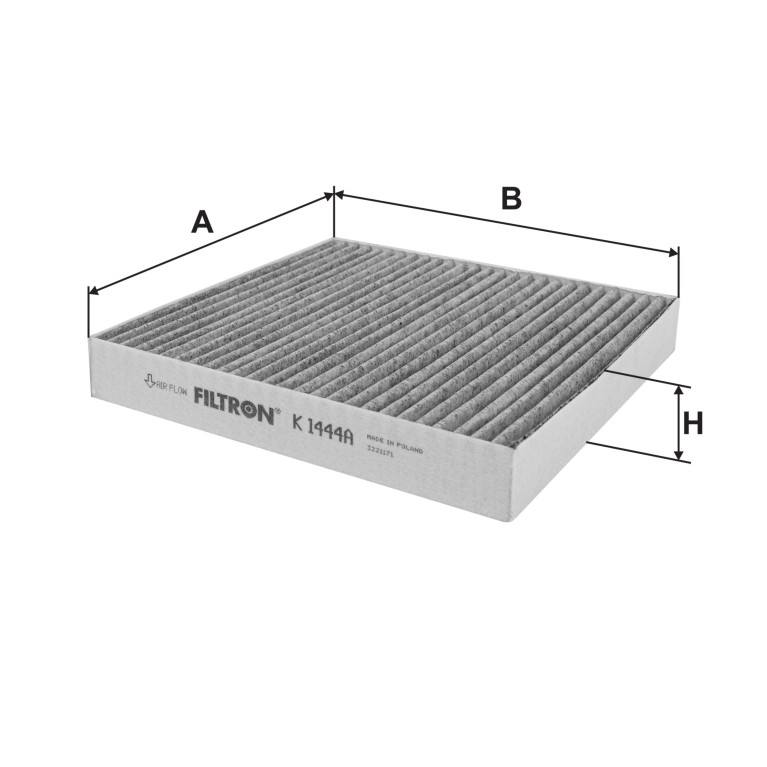 Filtre d'habitacle (Filtre à pollen) FILTRON ref. K 1444A