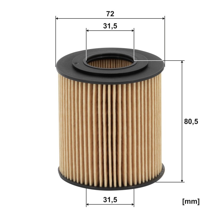 Filtro de aceite FILTRON ref. OE 649/6